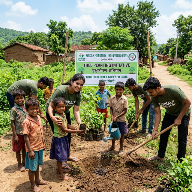 Green Varanasi — Tree Plantation Drive